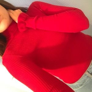 Antonio Melani red turtleneck